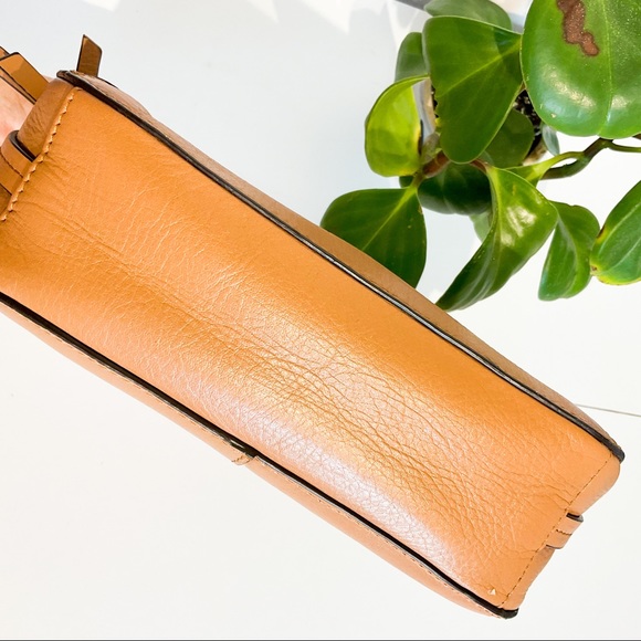 NWOT Radley London Soft Leather Brown Crossbody Bag (Duke's Place) - Picture 6 of 13